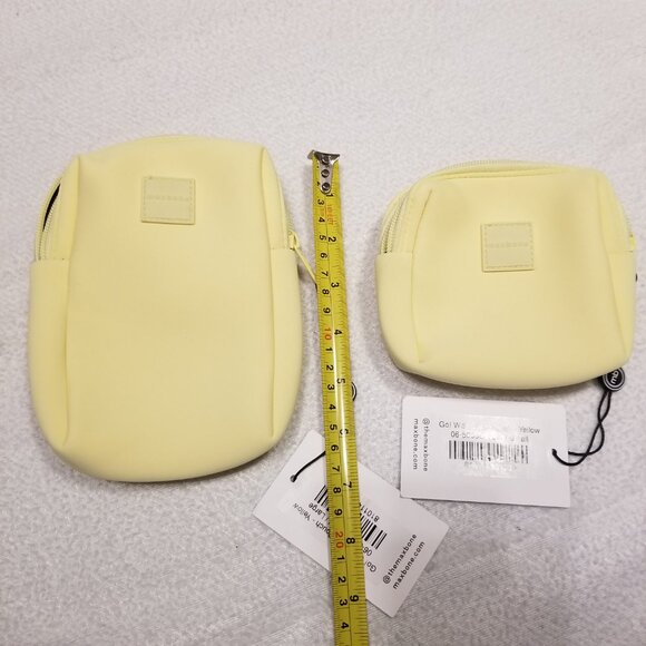 Maxbone GO! With Ease Pouch Butter Yellow Small & Large Leash Attachment Harness - Picture 9 of 10